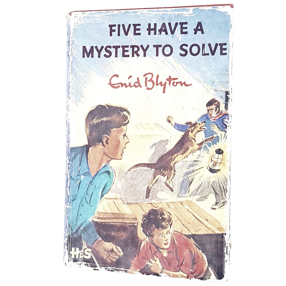 five-mystery-enid-blyton-kids-illustrated-vintage-book-country-library-book