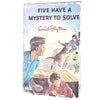five-mystery-enid-blyton-kids-illustrated-vintage-book-country-library-book