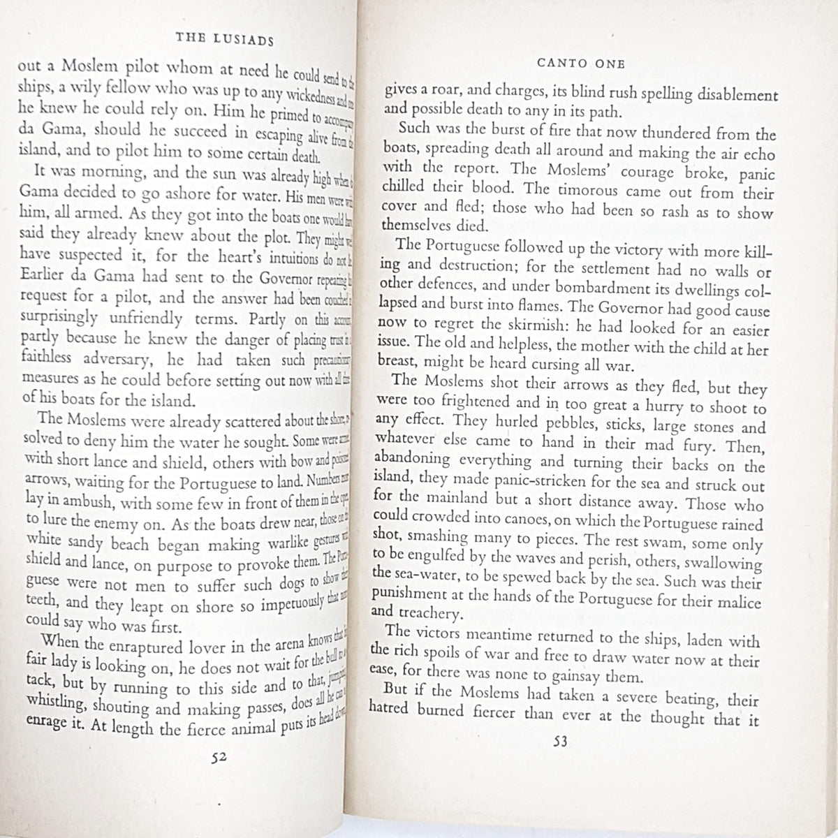 Camoens's The Lusiads 1952