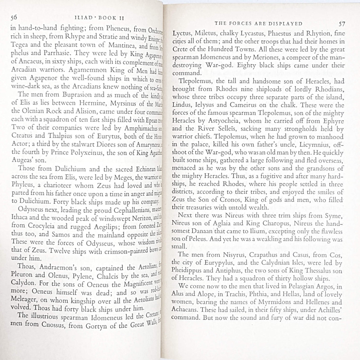 Homer's The Iliad 1950 - 1960