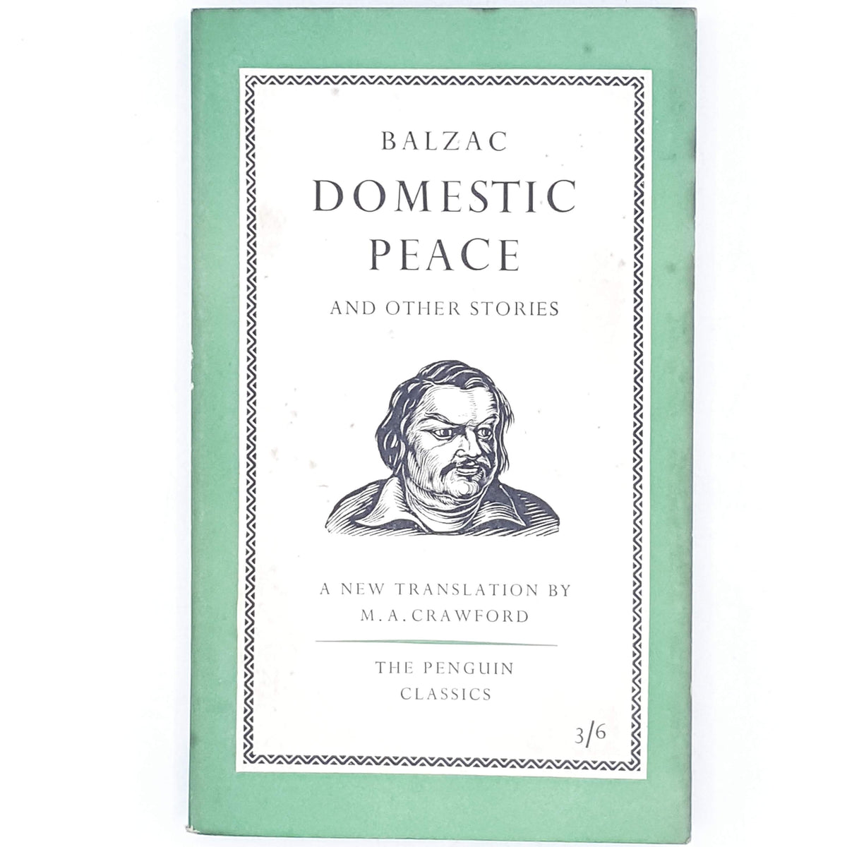 green-balzac-domestic-peace-vintage-penguin-country-library-book