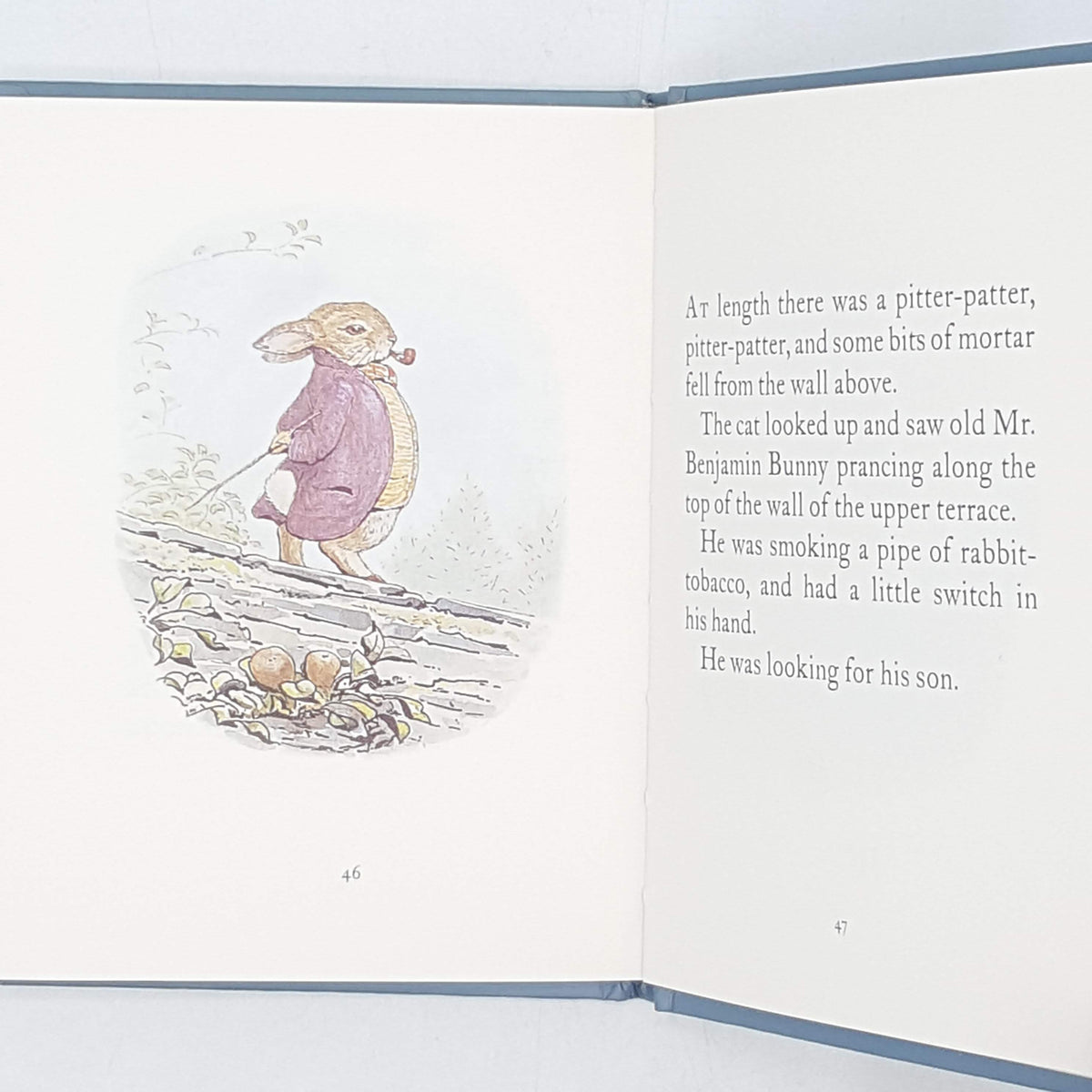 Beatrix Potter's The Tale of Benjamin Bunny - Blue Cover