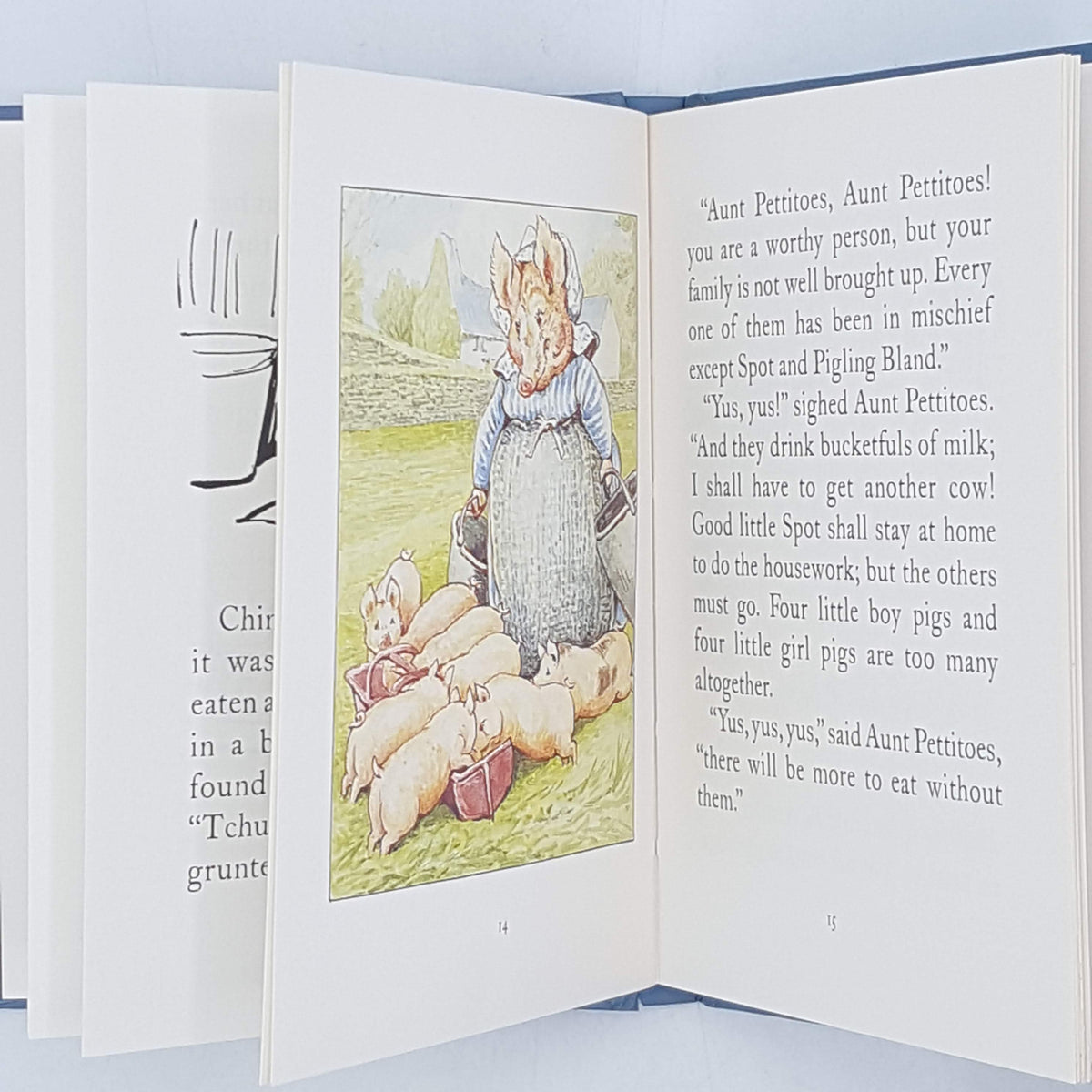 Beatrix Potter's The Tale of Pigling Bland - BLUE COVER