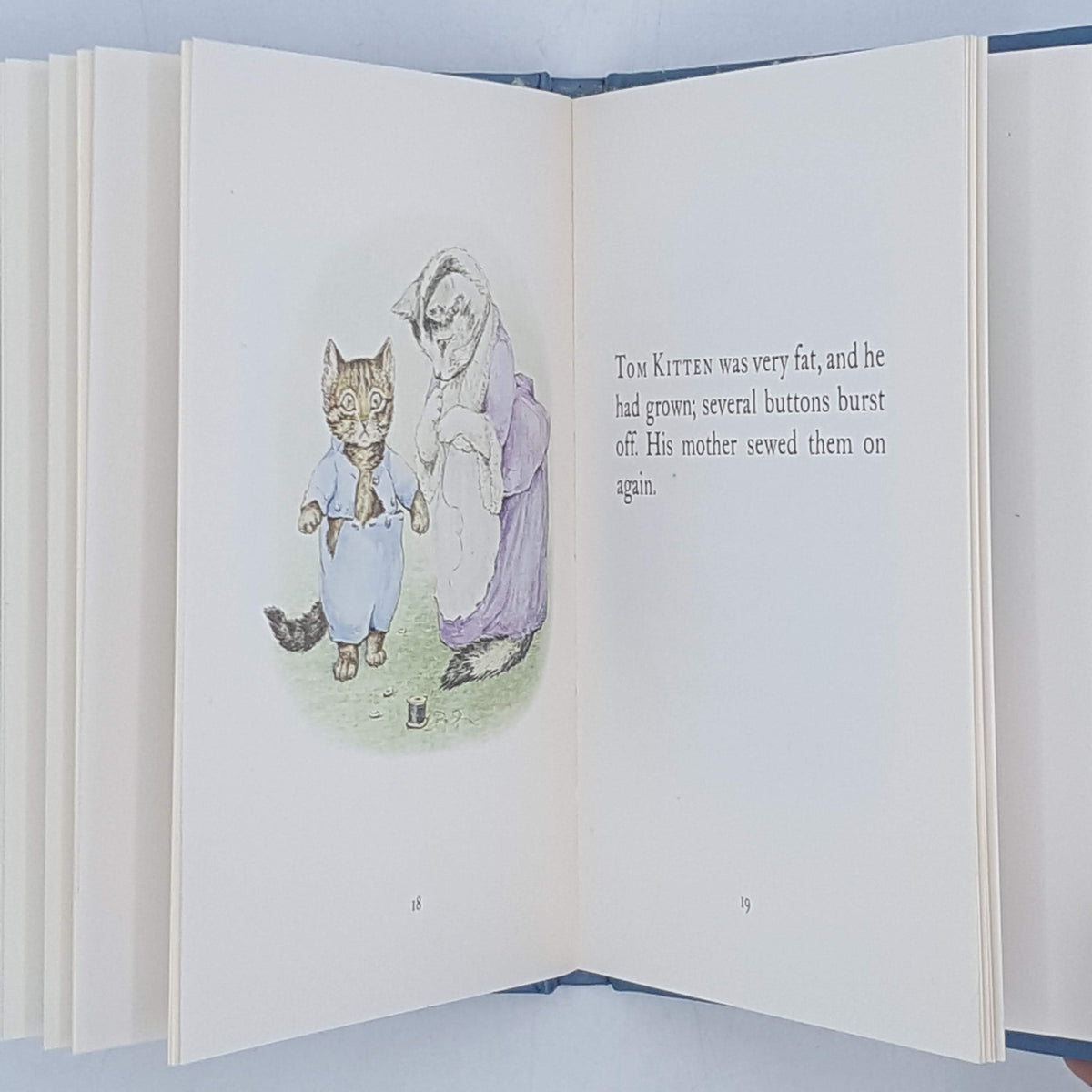 Beatrix Potter's The Tale of Tom Kitten - BLUE COVER