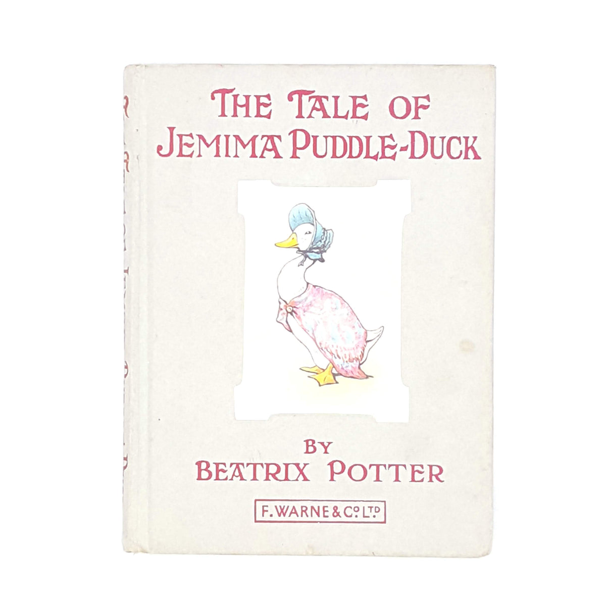 patterned-books-decorative-beatrix-potter-grey-country-house-library-jemima-puddle-duck-classic-thrift-old-vintage-antique-childrens-