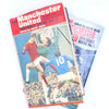 Vintage Manchester United Football Book Collection