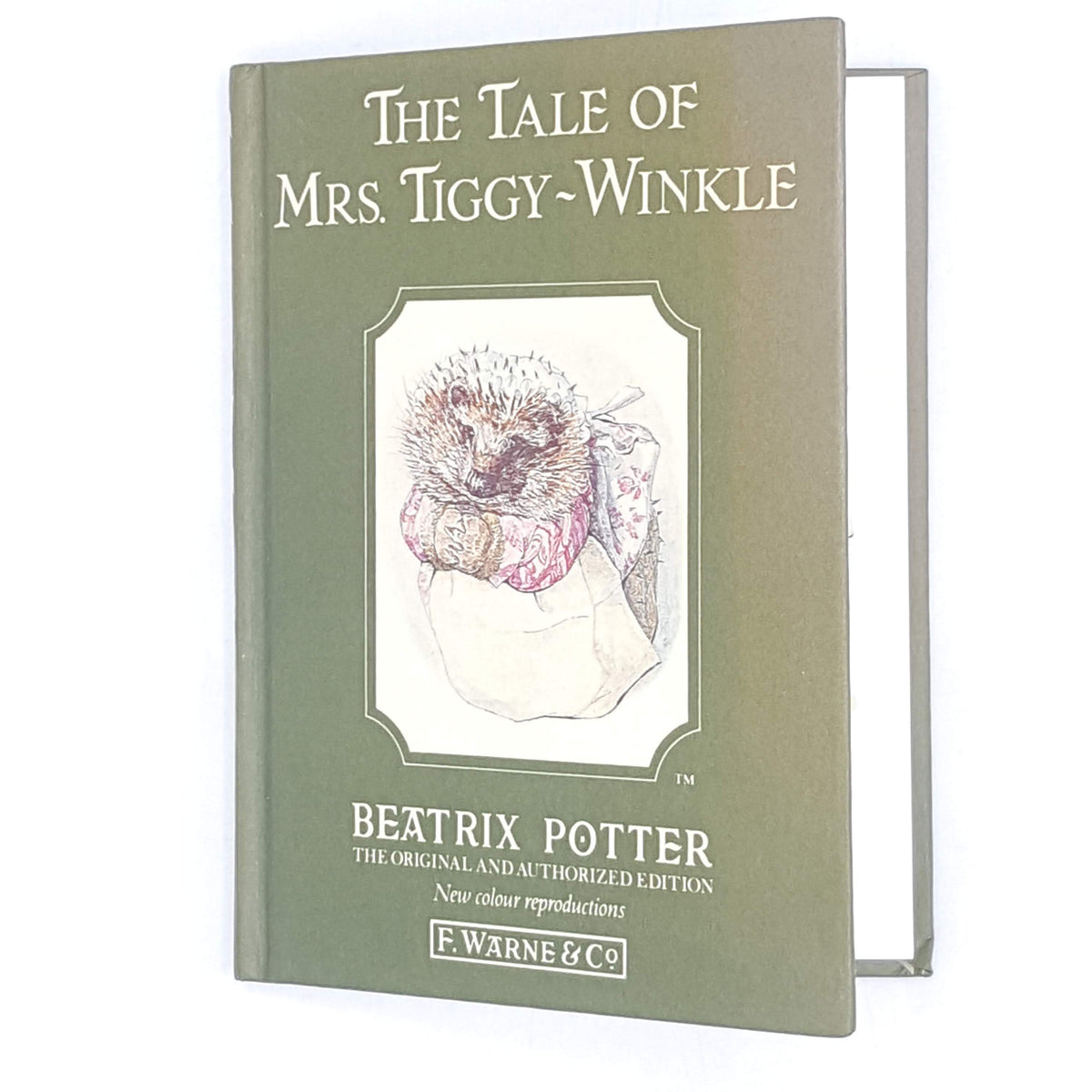 green-beatrix-potter-illustrated-vintage-book-country-house-library