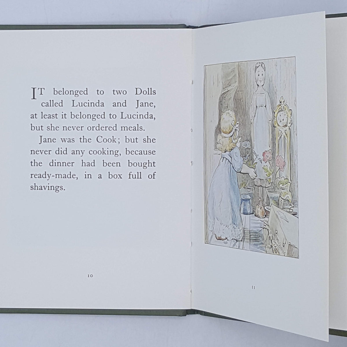 Beatrix Potter's The Tale of Two Bad Mice - Green Cover