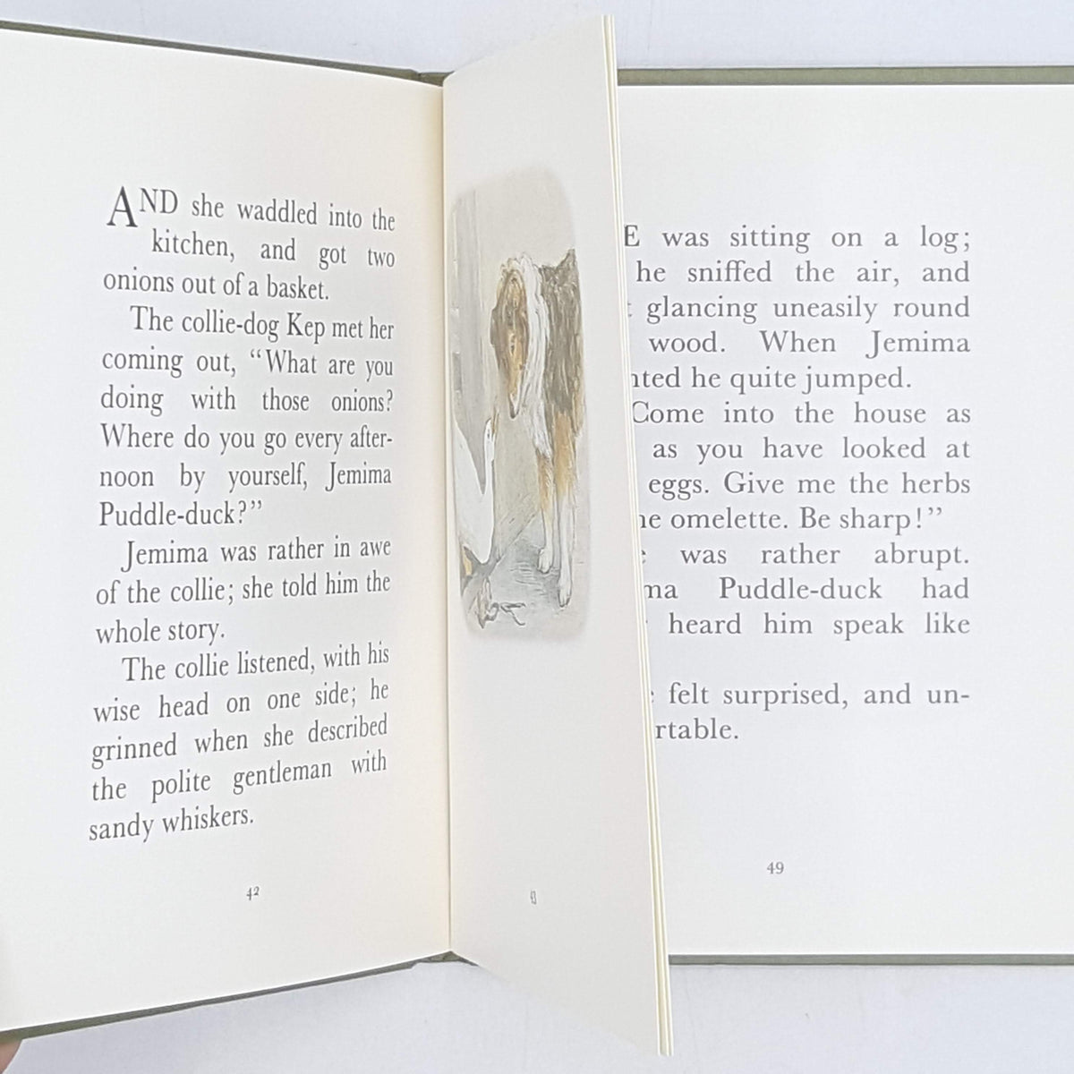 Beatrix Potter's The Tale of Jemima Puddle-Duck - Vintage, Green Cover