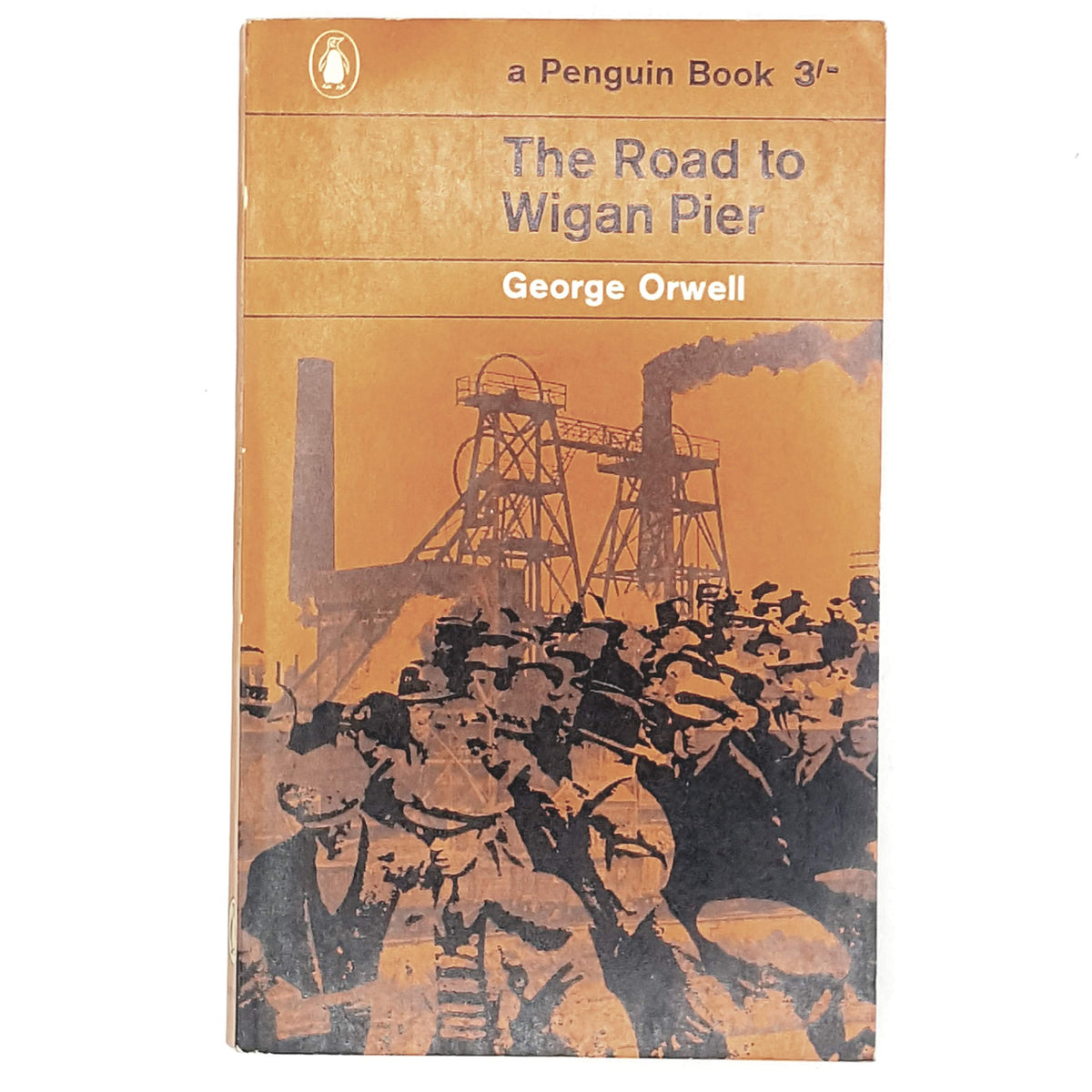 george-orwell-orange-vintage-penguin-country-house-library