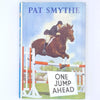 country-house-library-classic-1956-antique-books-thrift-Horses-Pat-Smythe-Cassell-patterned-old-decorative-vintage-Equestrian-One-Jump-Ahead-