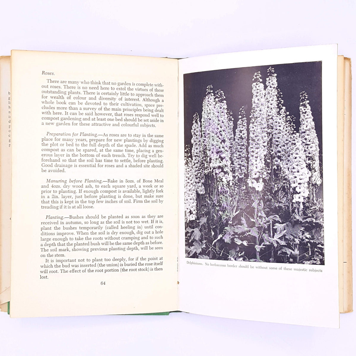 Garden Book Club, Compost Flower Growing, S.A.Brown, 1960