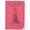 1936-antique-jm-barrie-old-for-kids-patterned-wendy-vintage-christmas-gifts-red-country-house-library-thrift-books-peter-pan-decorative-classic-