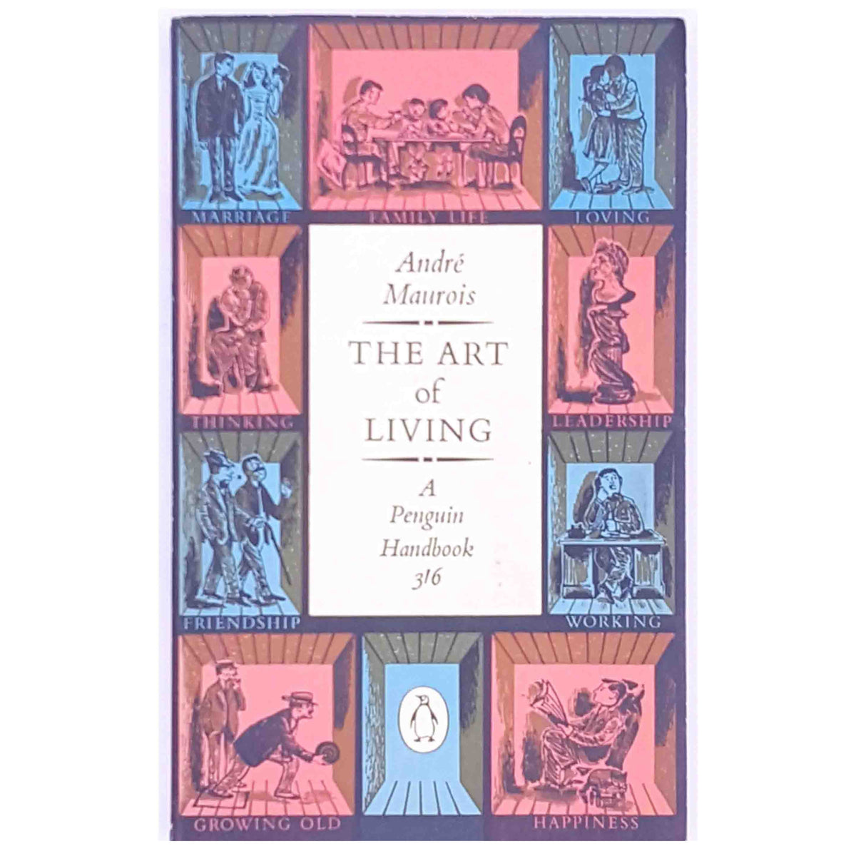 Vintage Penguin: The Art of Living by Andre Maurois 1960