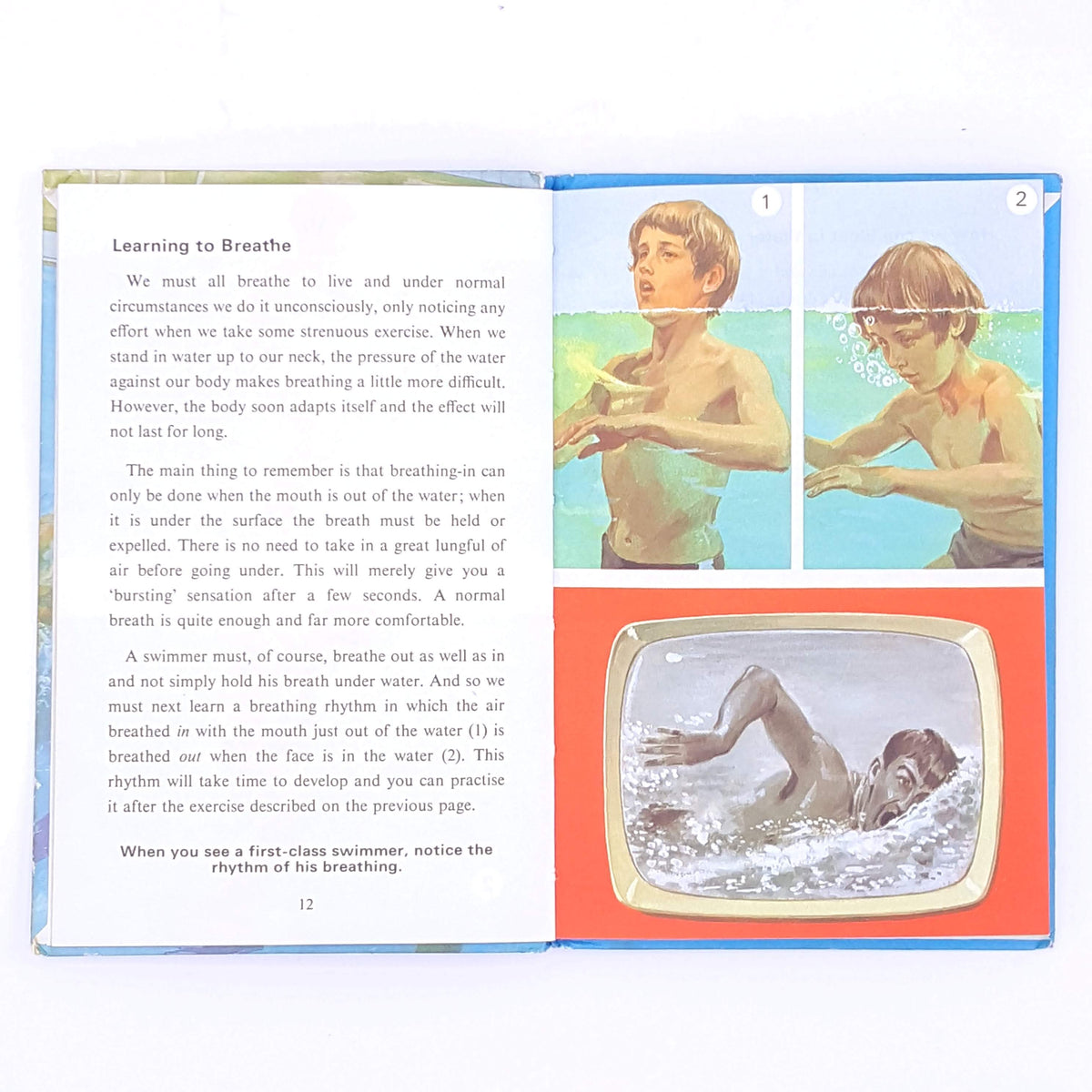 Ladybird 633 Early Learning (Hobbies and Interests): How To Swim and Dive, Henry Marlow, 1971