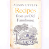 baking-vintage-old-thrift-Recipes-from-an-Old-Farmhouse-Alison-Uttley-christmas gifts-for foodies-country-house-library-recipes-books-decorative-classic-cookbooks-patterned-cooking-Practical-Cookery-For-All-antique-