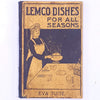 Lemco-Dishes-For-All-Seasons-Eva-Tuite-recipes- decorative-old-country-house-library-dinner-vintage-books-patterned-cooking-hobby-baking-cookbook-tea-antique-classic-thrift-