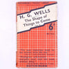 vintage-classic-The-Shape-of-Things-to-Come-antique-books-H.G.-Wells- decorative-short-stories- country-house-library-patterned-thrift-old-short-story-science-fiction-