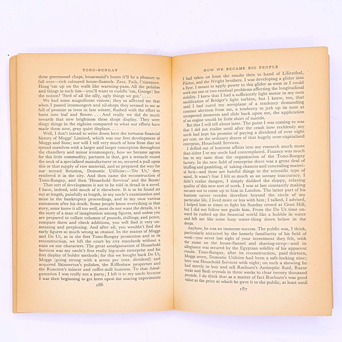 H.G. Wells, Tono-Bungay, 1964