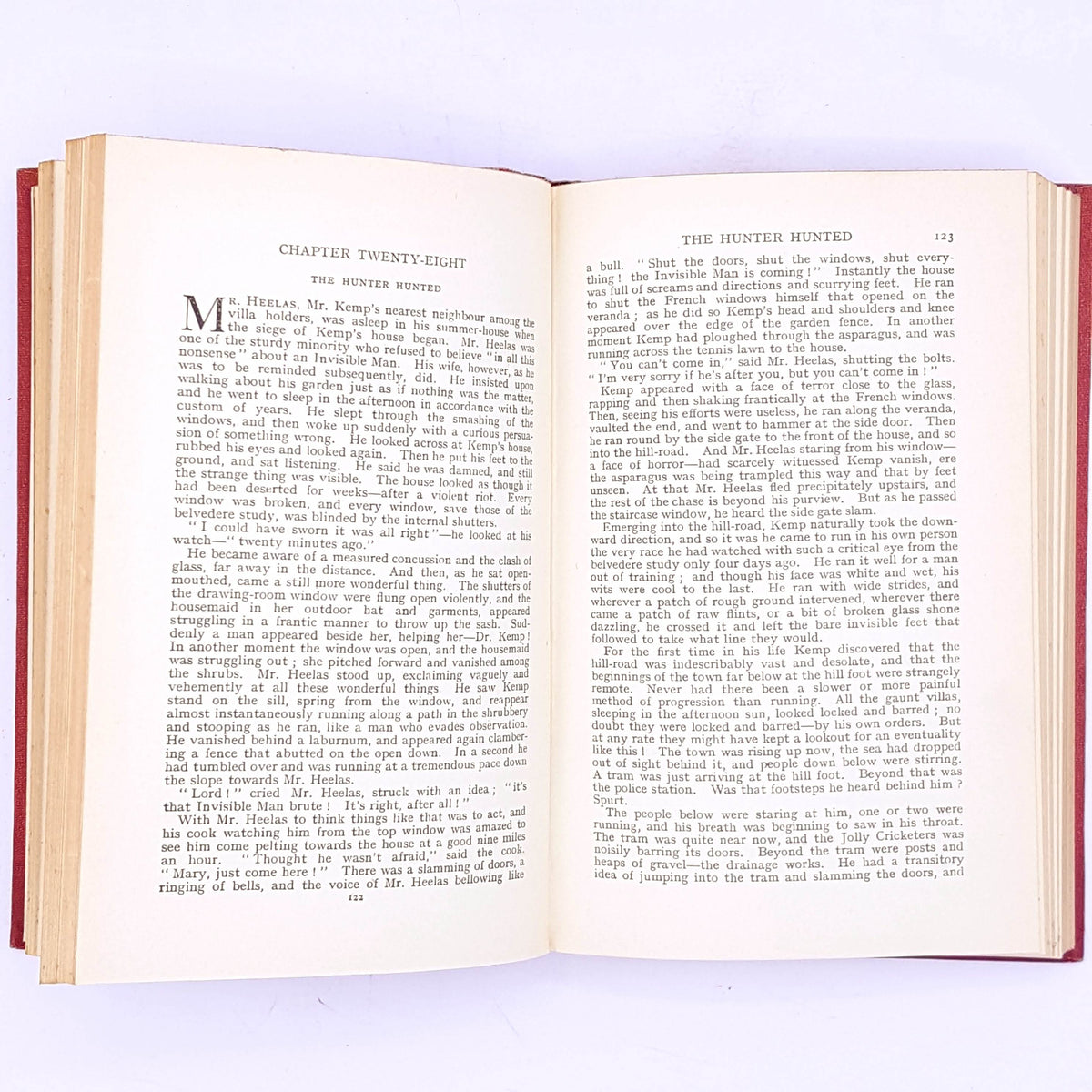 H.G. Wells, The Invisible Man, Secret Places of the Heart, God the Invisible King.