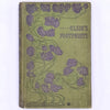 vintage-decorative-antique-thrift-country-house-library-books-classic-Elsie's-Footprints-By-Mrs-Lucas-Shadwell-1900-green-patterned-old-