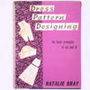 dressmaking-sewing-crafts-clothes-clothes-making- patterned-classic-thrift-antique-books-vintage-decorative-Dress-Pattern-Design-by-Natalie-Bray-old-country-house-library-