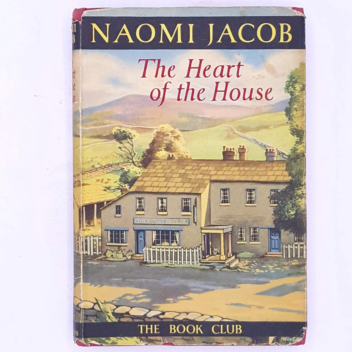 thrift-patterned-classic-the-heart-of-the-house-naomi-jacob-old-vintage-country-house-library-antique-books-decorative-