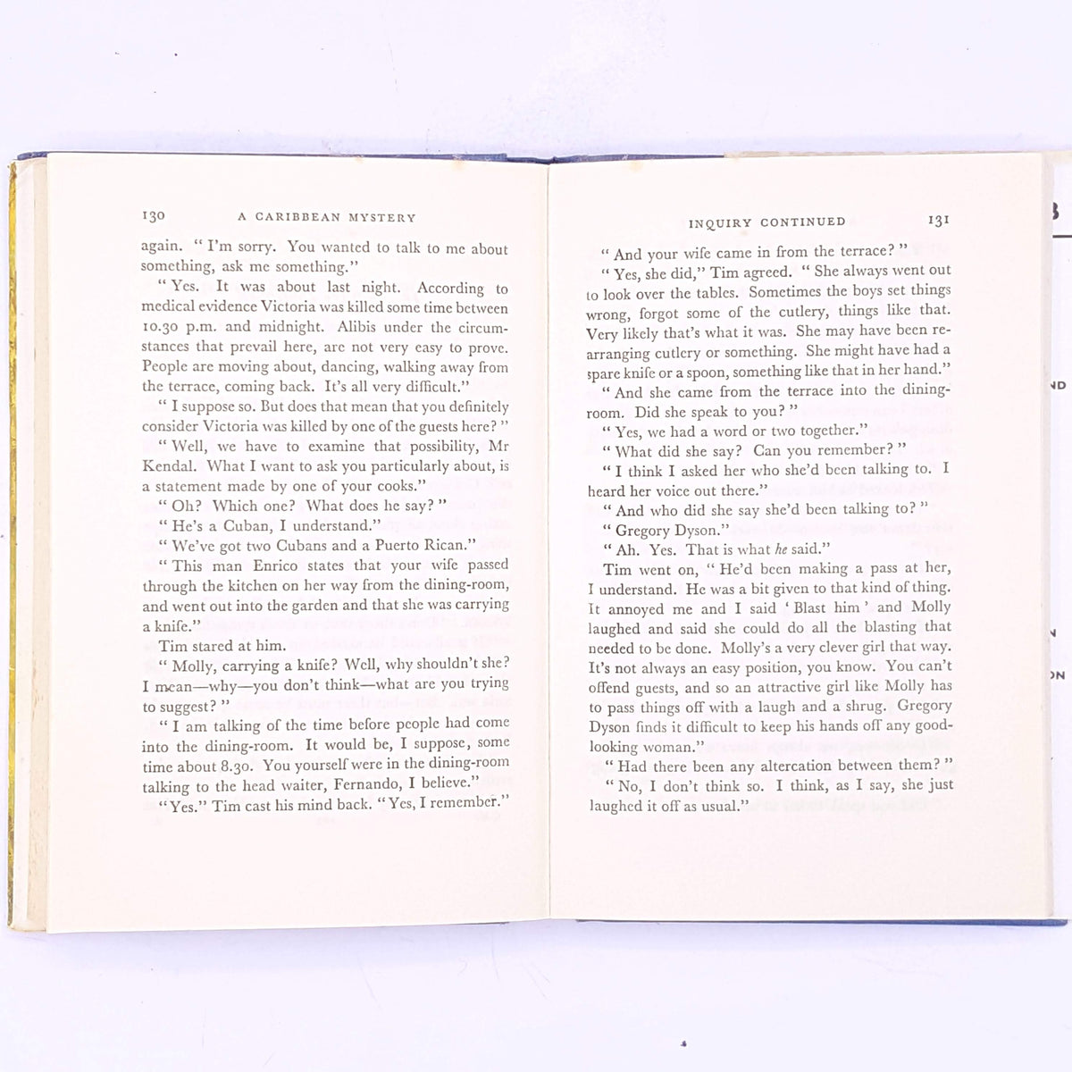 A Caribbean Mystery by Agatha Christie