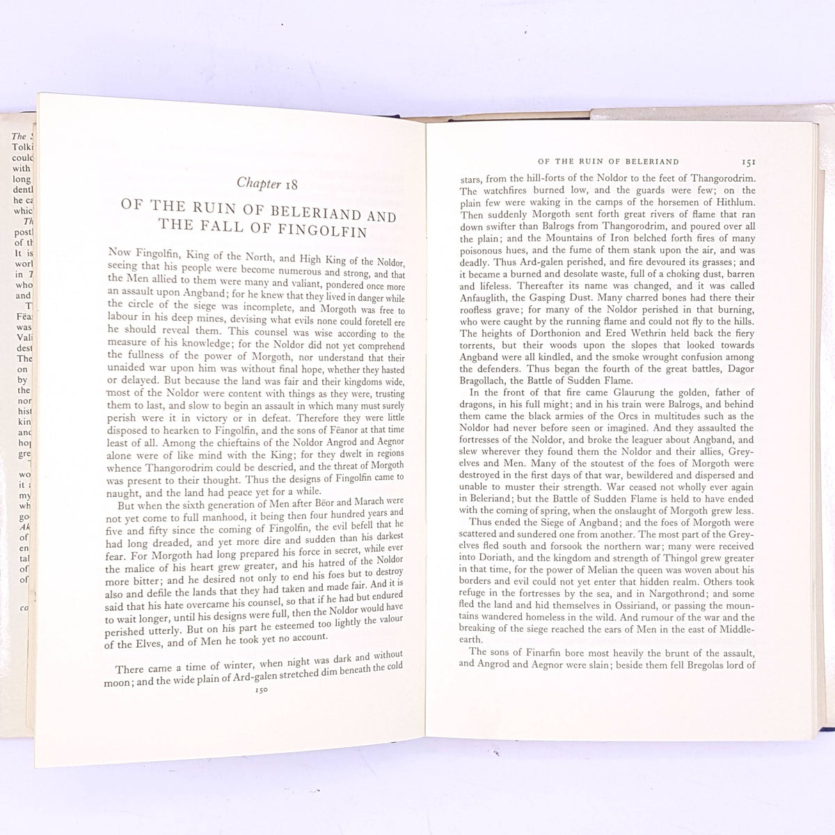 J.R.R. Tolkien&#39;s The Silmarillion 1977 - Second Impression