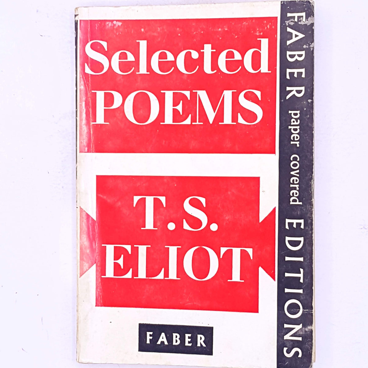 thrift-ts-eliot-selected-poems-poetry-american-british-poet-playwright-author-old-patterned-vintage-country-house-library-books-classic-decorative-antique-