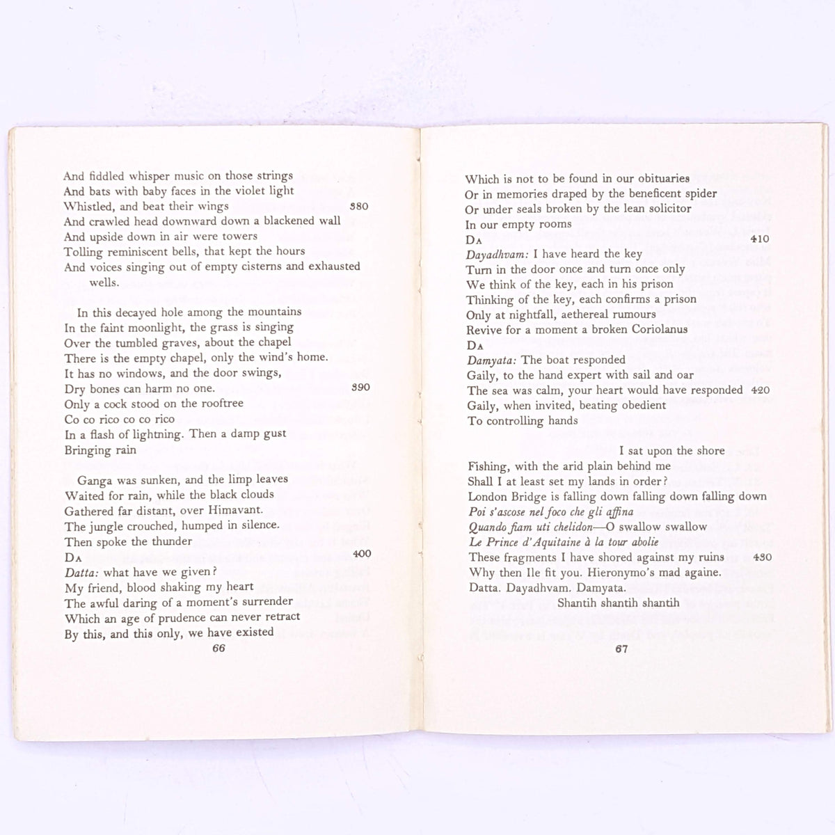 Selected Poems T.S. Eliot