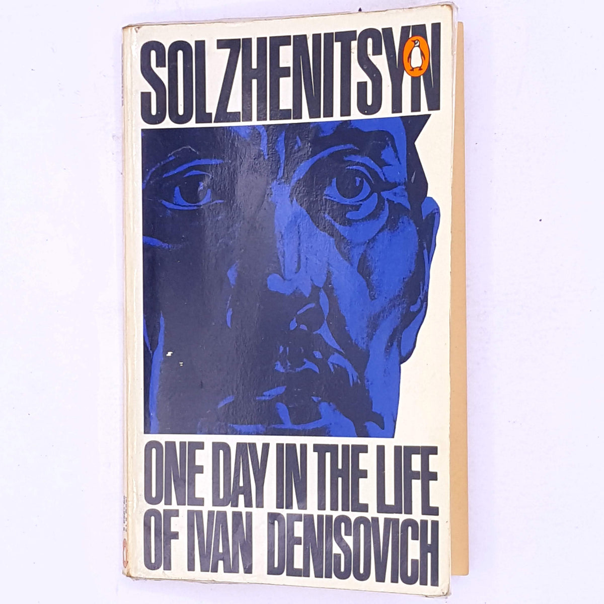 decorative-old-thrift-classic-antique-books-vintage-country-house-library-One-Day-In-The-Life-Of-Ivan-Denisovich-by-Solzhenitsyn-penguin-russia-russian-siberiran-patterned-