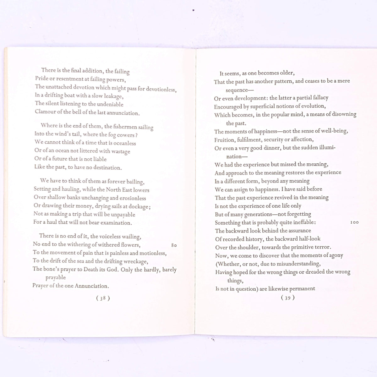 Four Quartets by T.S. Eliot