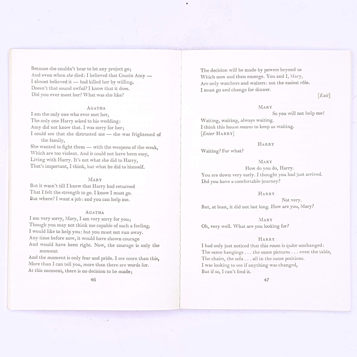 The Family Reunion by T.S. Eliot