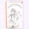 vintage-penguin-books-f.-scott-fitzgerald- patterned-1920-jazz-age-the-beautiful-and-the-damned- classic-country-house-library-antique-thrift-decorative-old-books-
