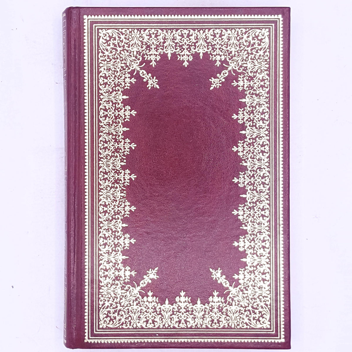 decorative-old-vintage-country-house-library-patterned-books-Lady-Chatterley's-Lover-by-D.H.-Lawrence-erotic-banned-book-erotica-previously-banned-books-red-and-gold-classic-antique-thrift-