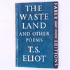 thrift-decorative-the-waste-land-and-other-poems-country-house-library-patterned-old-classic-antique-poets-poetry-poet-books-T.S.-Eliot-vintage-