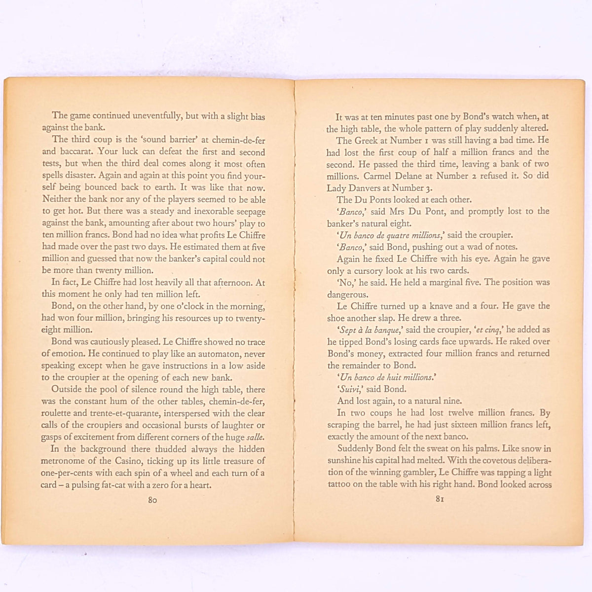 007 James Bond: Casino Royale by Ian Fleming 1963-5