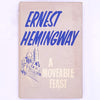 decorative-thrift-books-antique-vintage-old-classic-Ernest-Hemingway-A-Moveable-Feast-country-house-library-patterned-