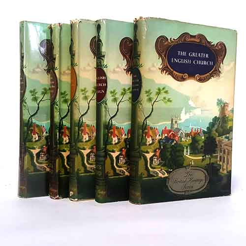 English Churches and History Five Book Collection
