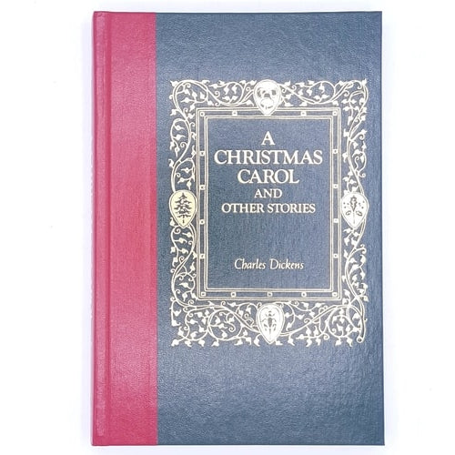 xmas-christmas-gifts-charles-Dickens-december-25th-present-gift-christmas-delivery-classic-vintage-thrift-christmas-carol-ghosts-and-other-stories-books-old-patterned-decorative-christmas-country-house-library-antique-christmas-festive-noel-