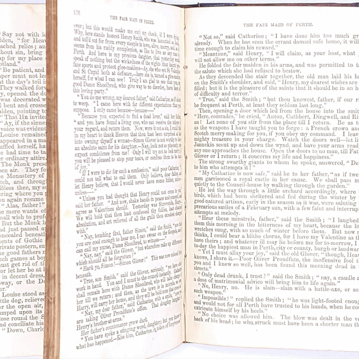 Fair Maid of Perth by Sir Walter Scott 1863