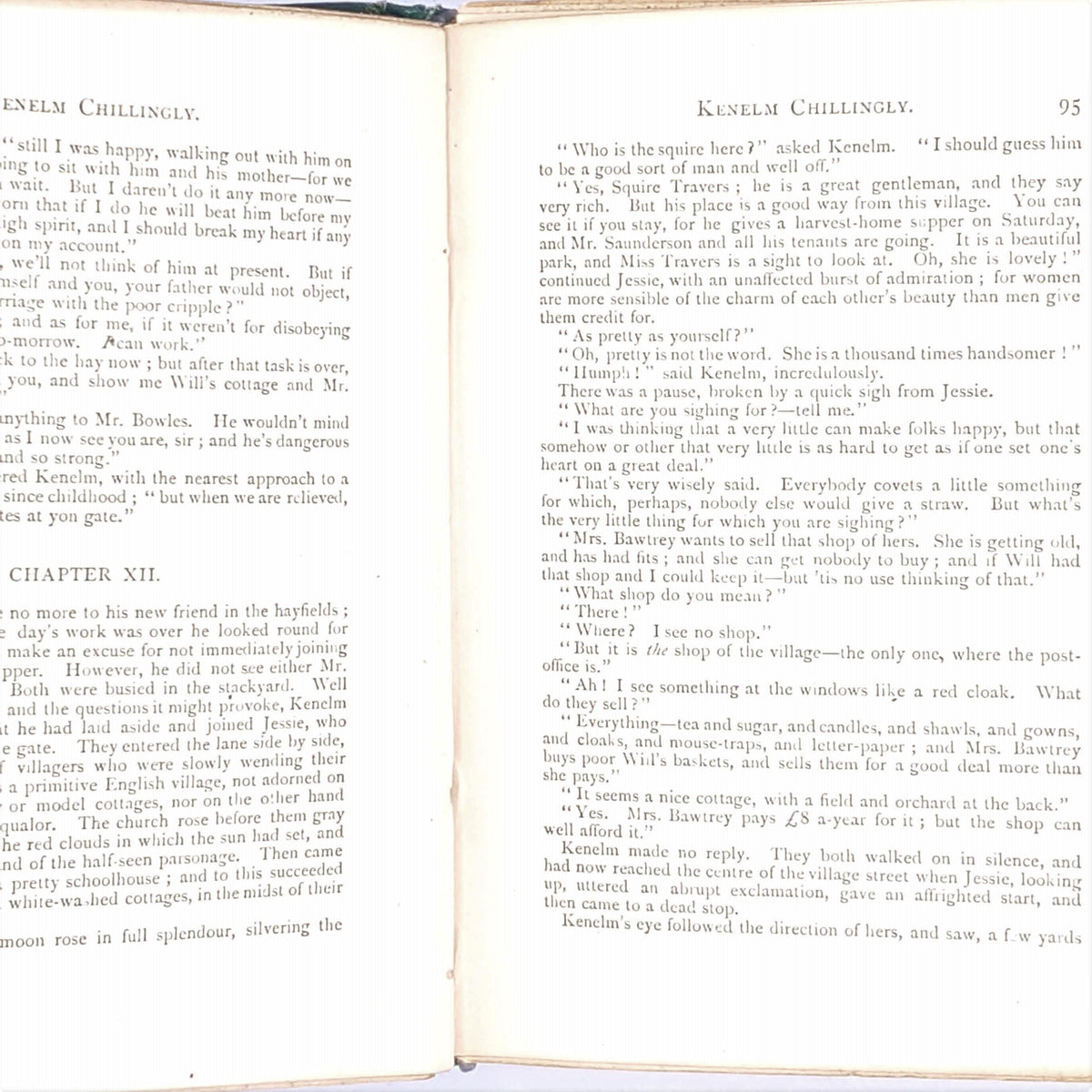 Kenelm Chillingly by Lord Lytton 1888