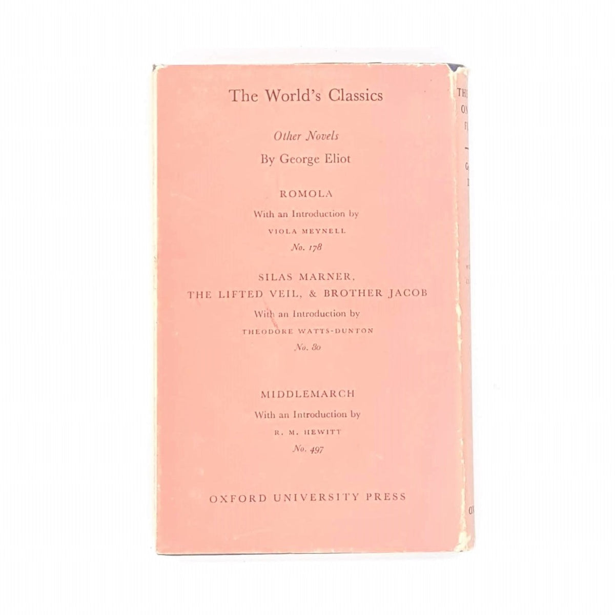 George Eliot’s The Mill On The Floss - The World’s Classics