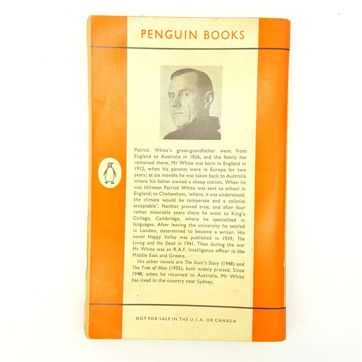 Voss by Patrick White - Penguin Books 1960