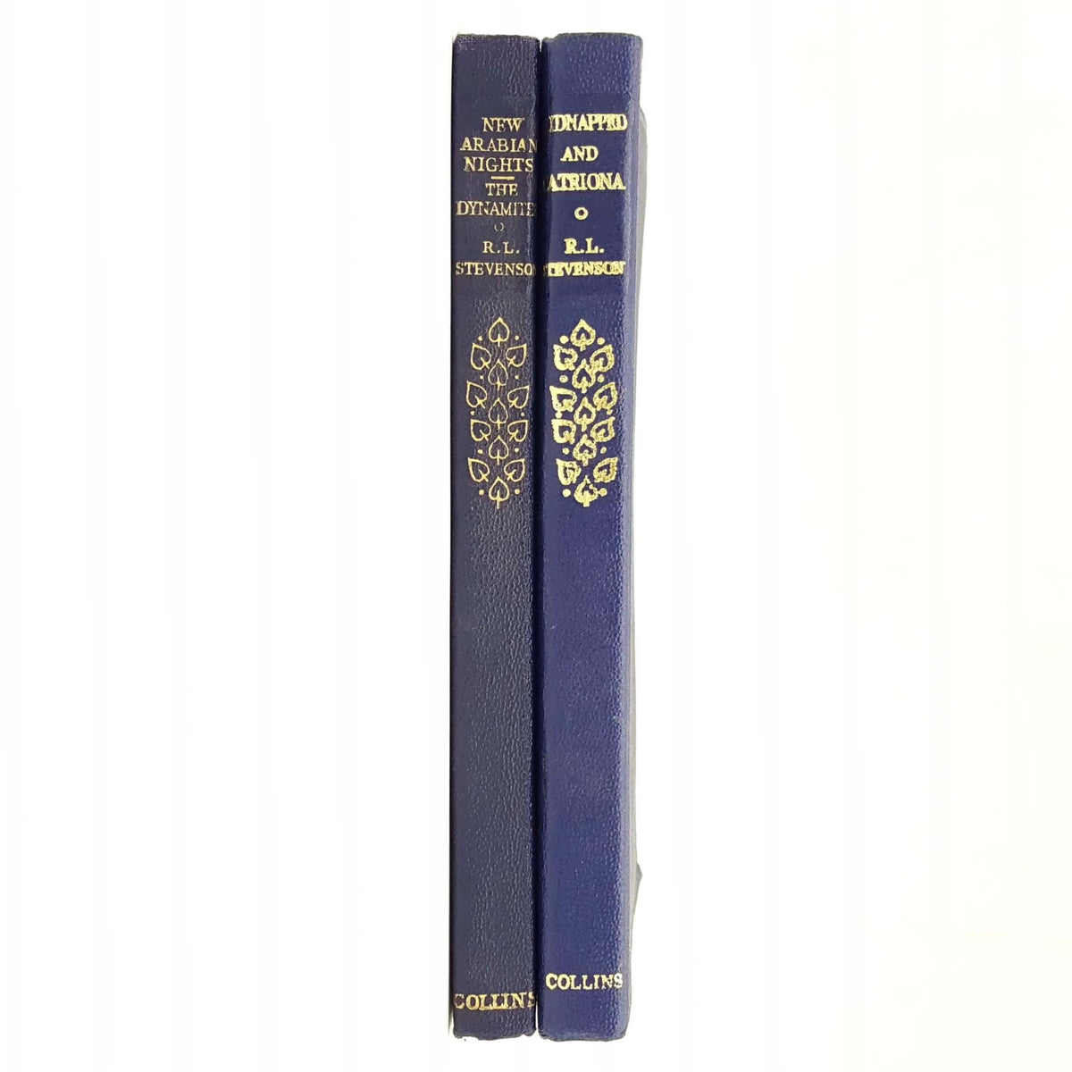 R.L.Stevenson Two Book Collection 1953-68 Blue Collins