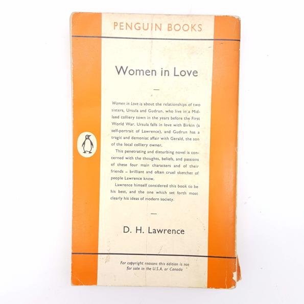 D.H. Lawrence’s Women in Love 1961-6
