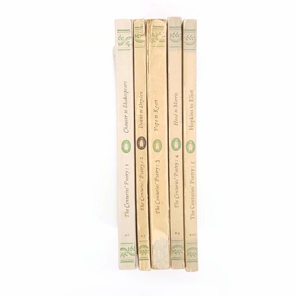 The Centuries Poetry Volumes 1 - 5 c.1950