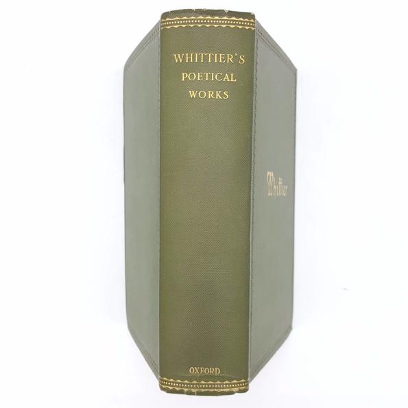 Whittier’s Poetical Works 1910