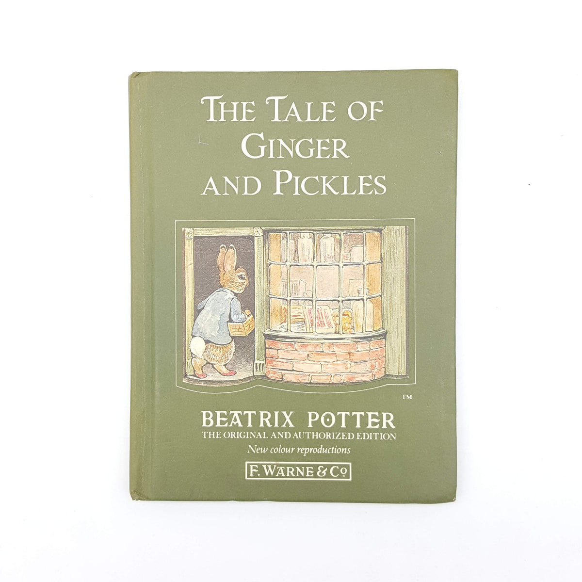 Beatrix Potter's Ginger And Pickles - Vintage, Green Cover